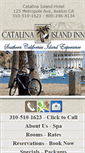 Mobile Screenshot of catalinaislandinn.com